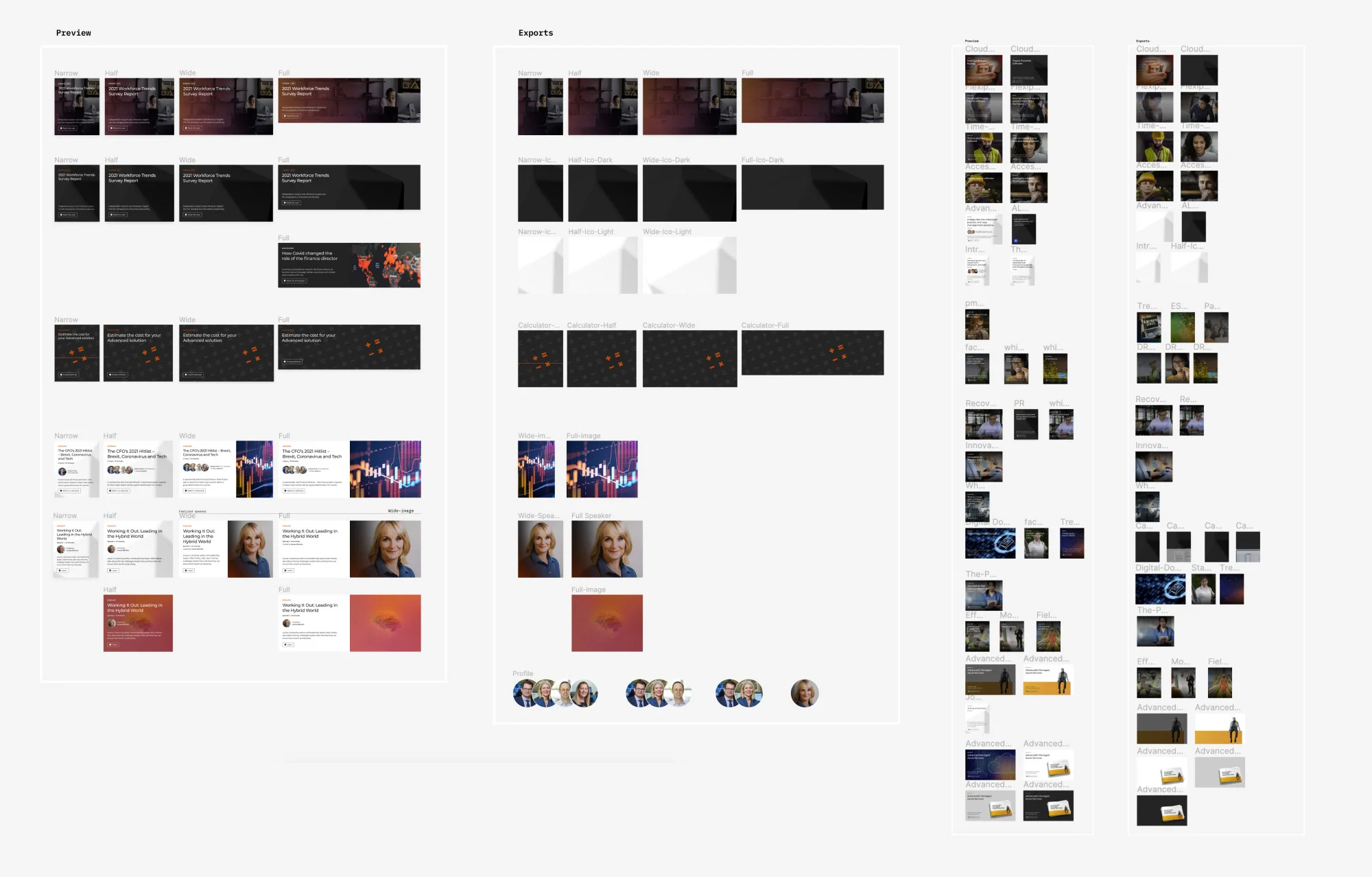 Advanced — Case Study - Production asset master template: Enabling internal creative teams to generate cohesive, on-brand graphics at scale.