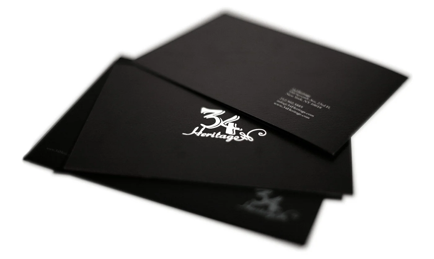 34 Heritage - Visual identity and design sample by Ediz Pinar