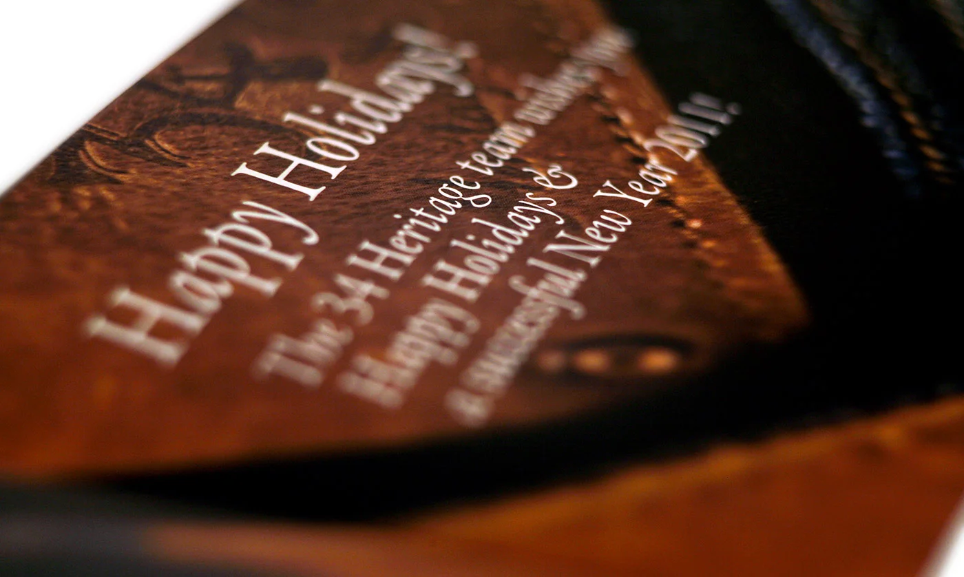 34 Heritage - Visual identity and design sample by Ediz Pinar