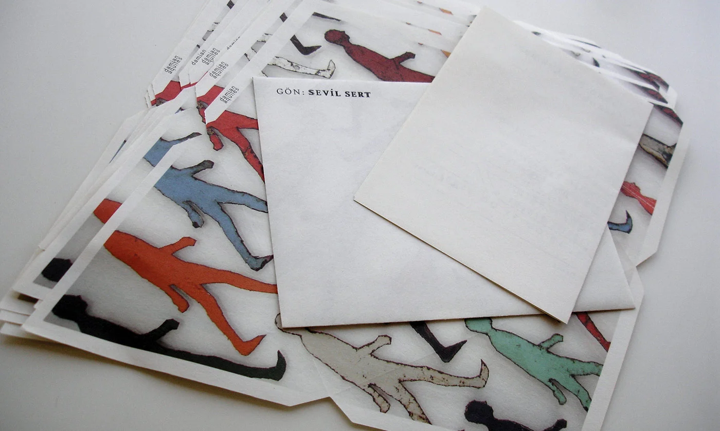 ARTANE Exhibition Invitations - Visual identity and design sample by Ediz Pinar