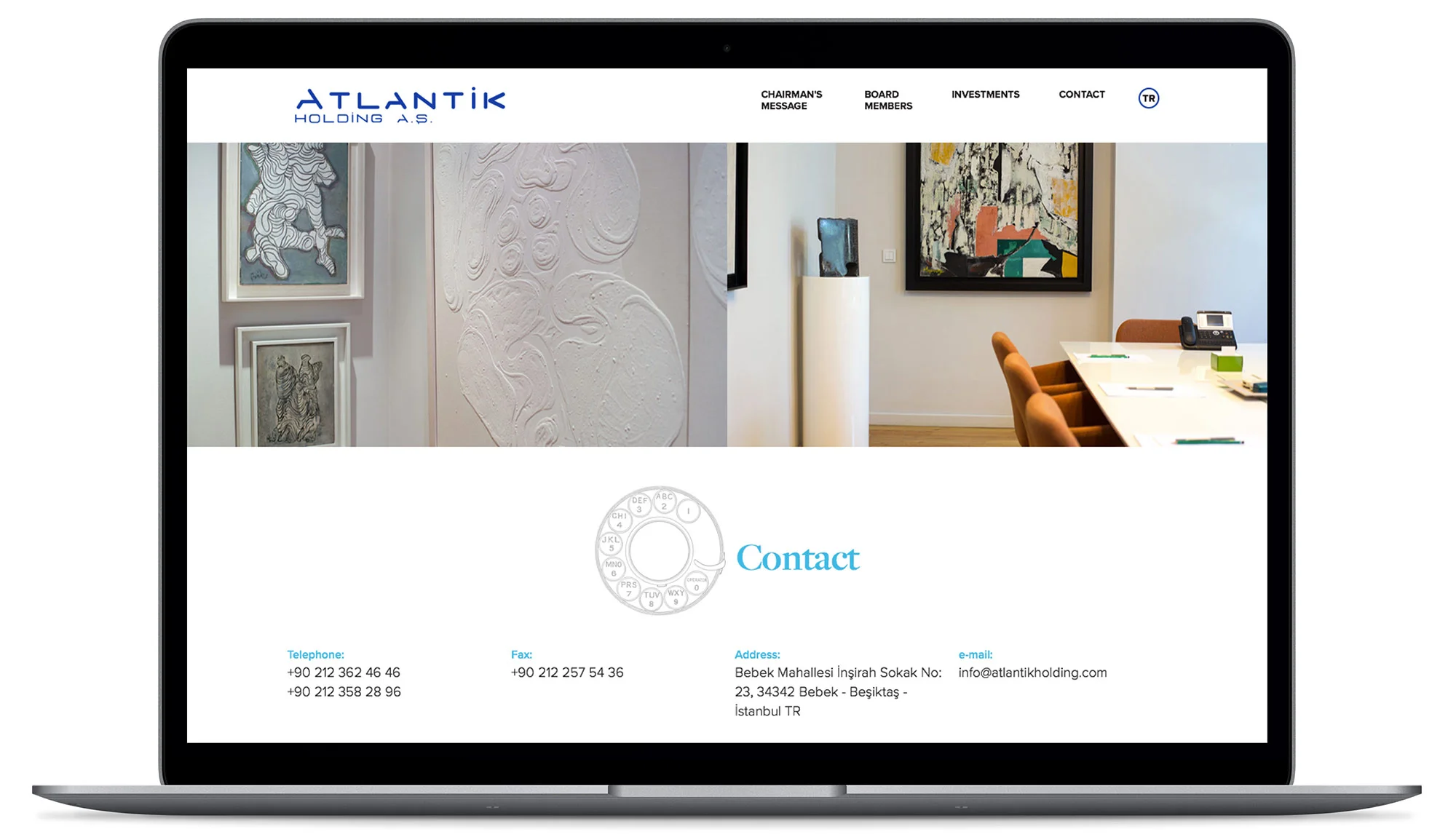 Atlantik Holding - Visual identity and design sample by Ediz Pinar