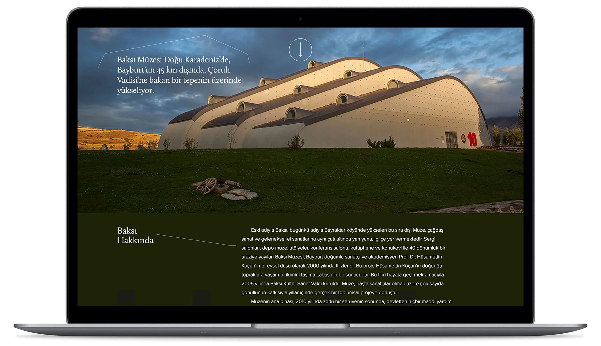 BAKSI Museum - Visual identity and design sample by Ediz Pinar