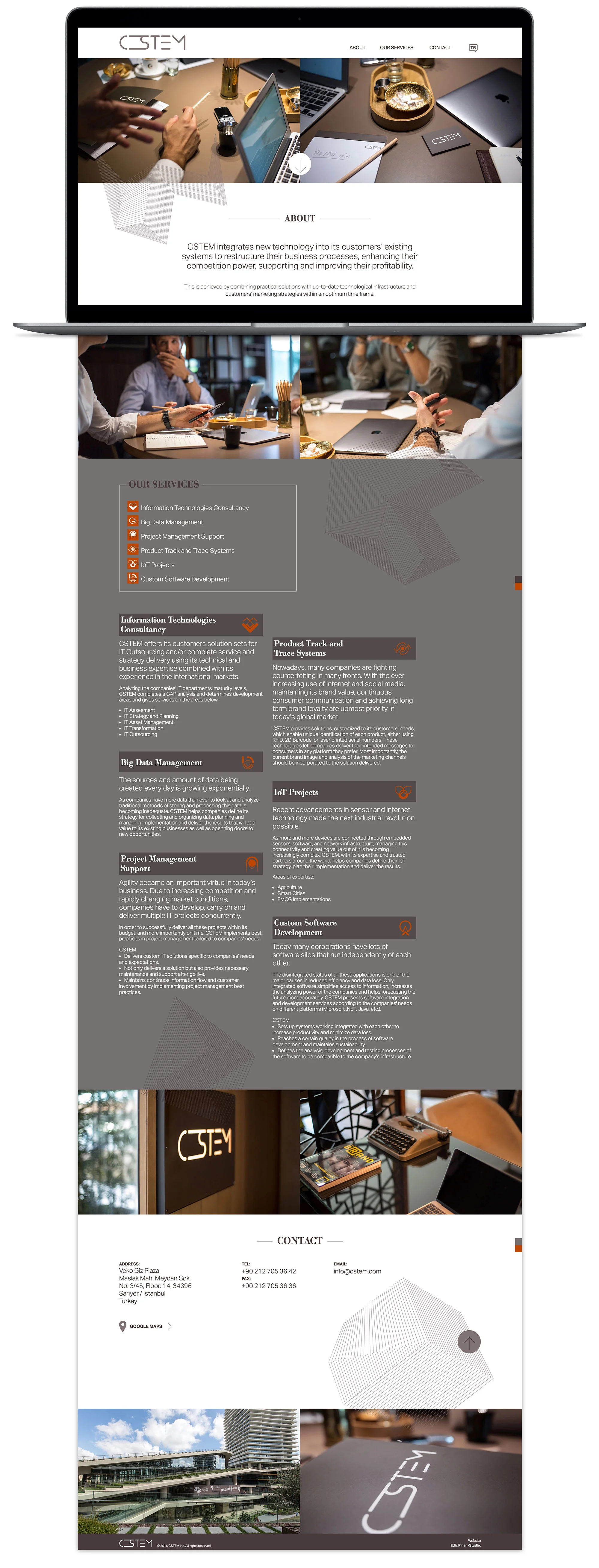 CSTEM - Visual identity and design sample by Ediz Pinar