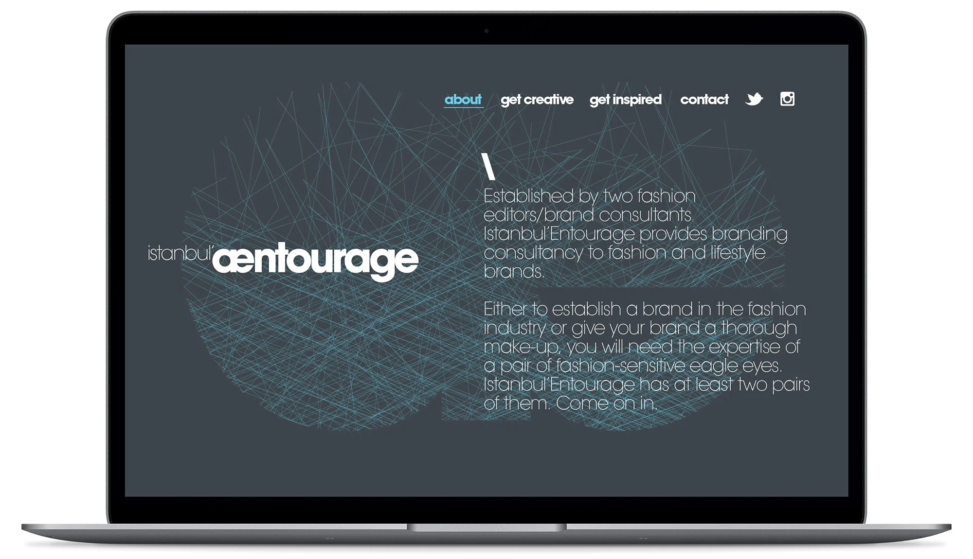 Istanbul Entourage - Visual identity and design sample by Ediz Pinar