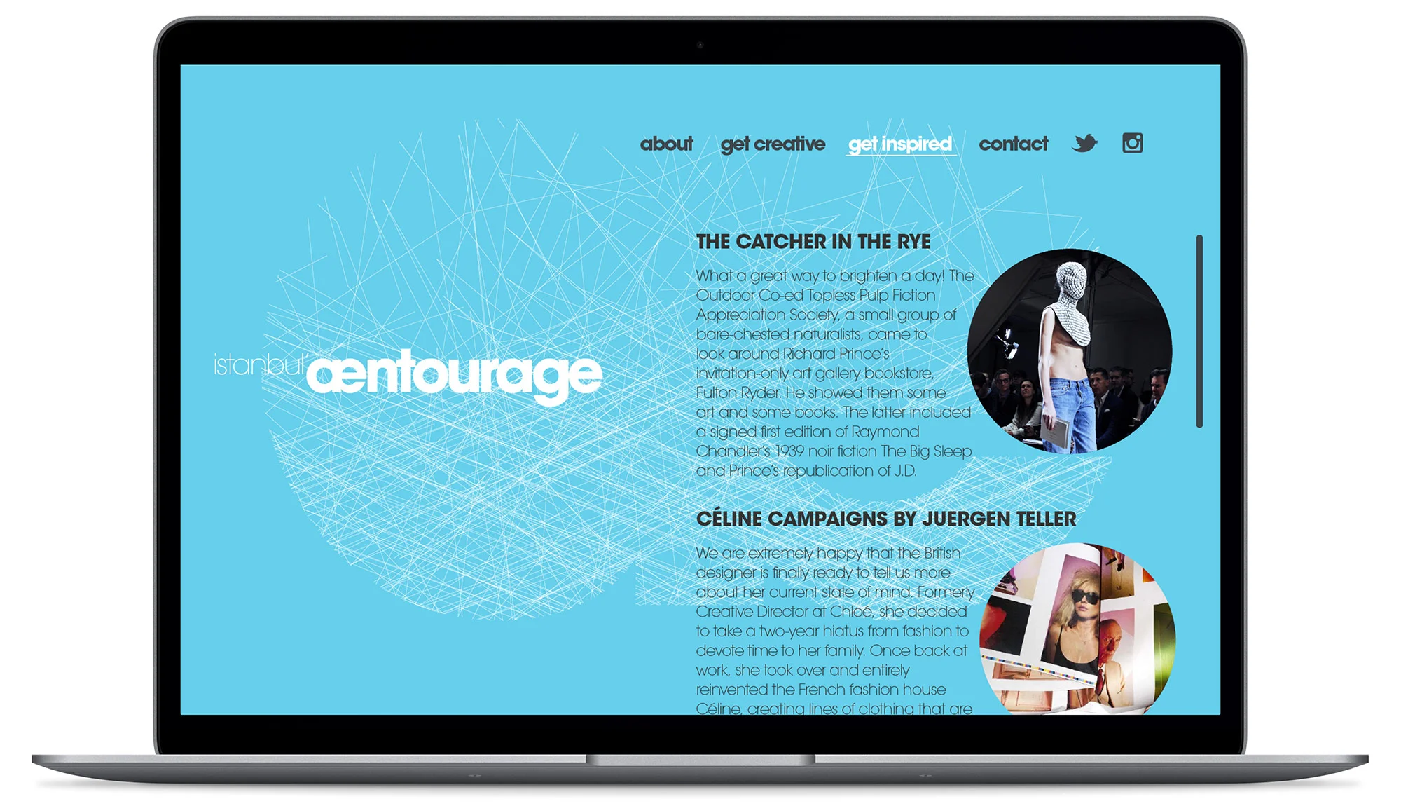 Istanbul Entourage - Visual identity and design sample by Ediz Pinar