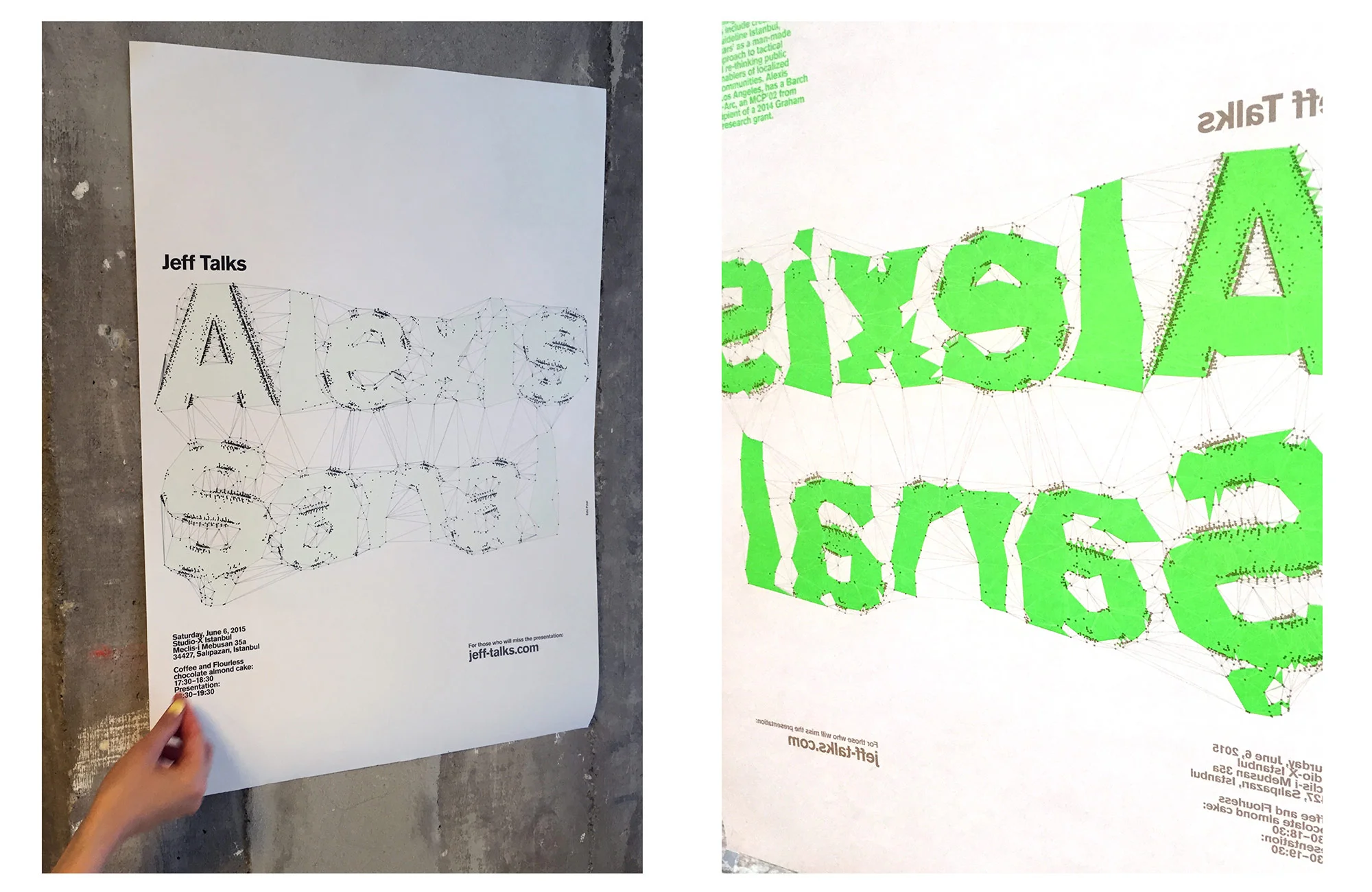 Jeff Talks Alexis Sanal - Visual identity and design sample by Ediz Pinar