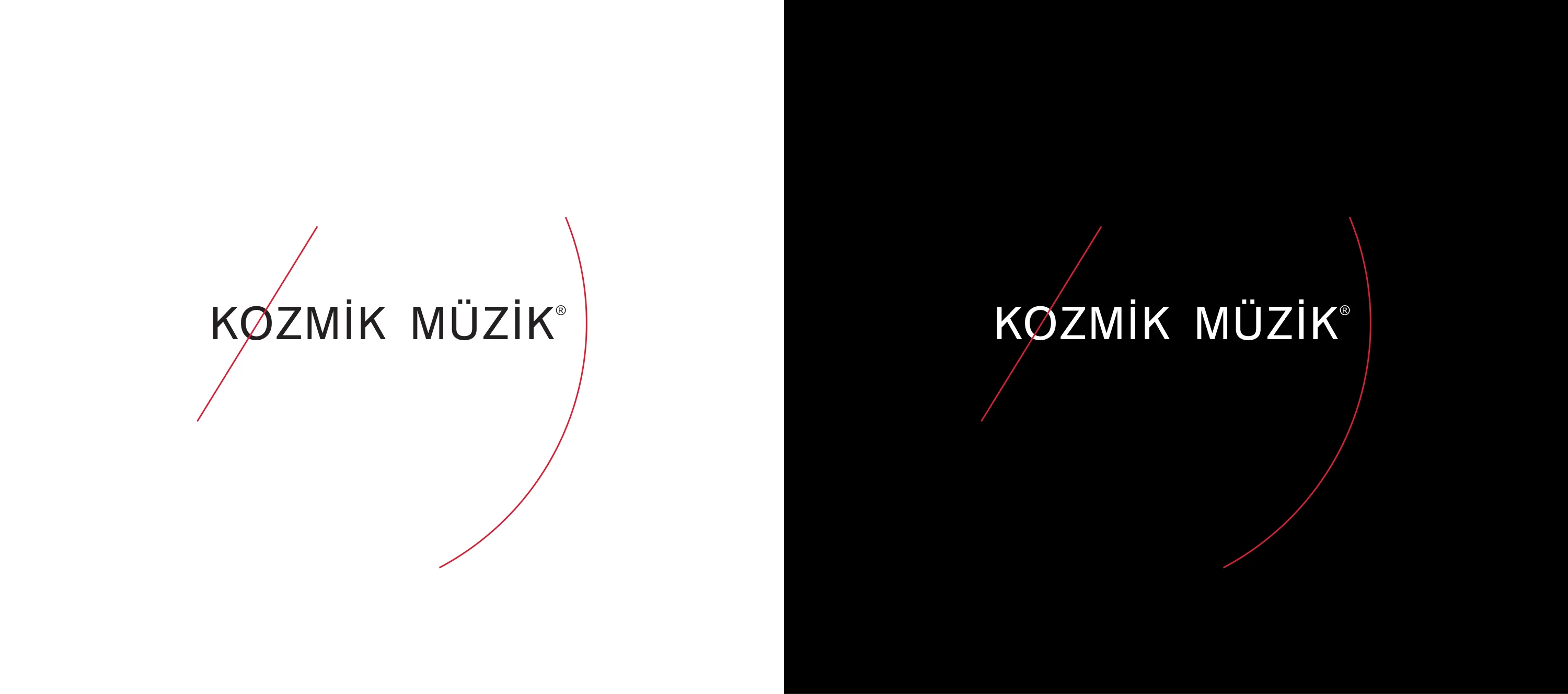 Kozmik Müzik - Visual identity and design sample by Ediz Pinar