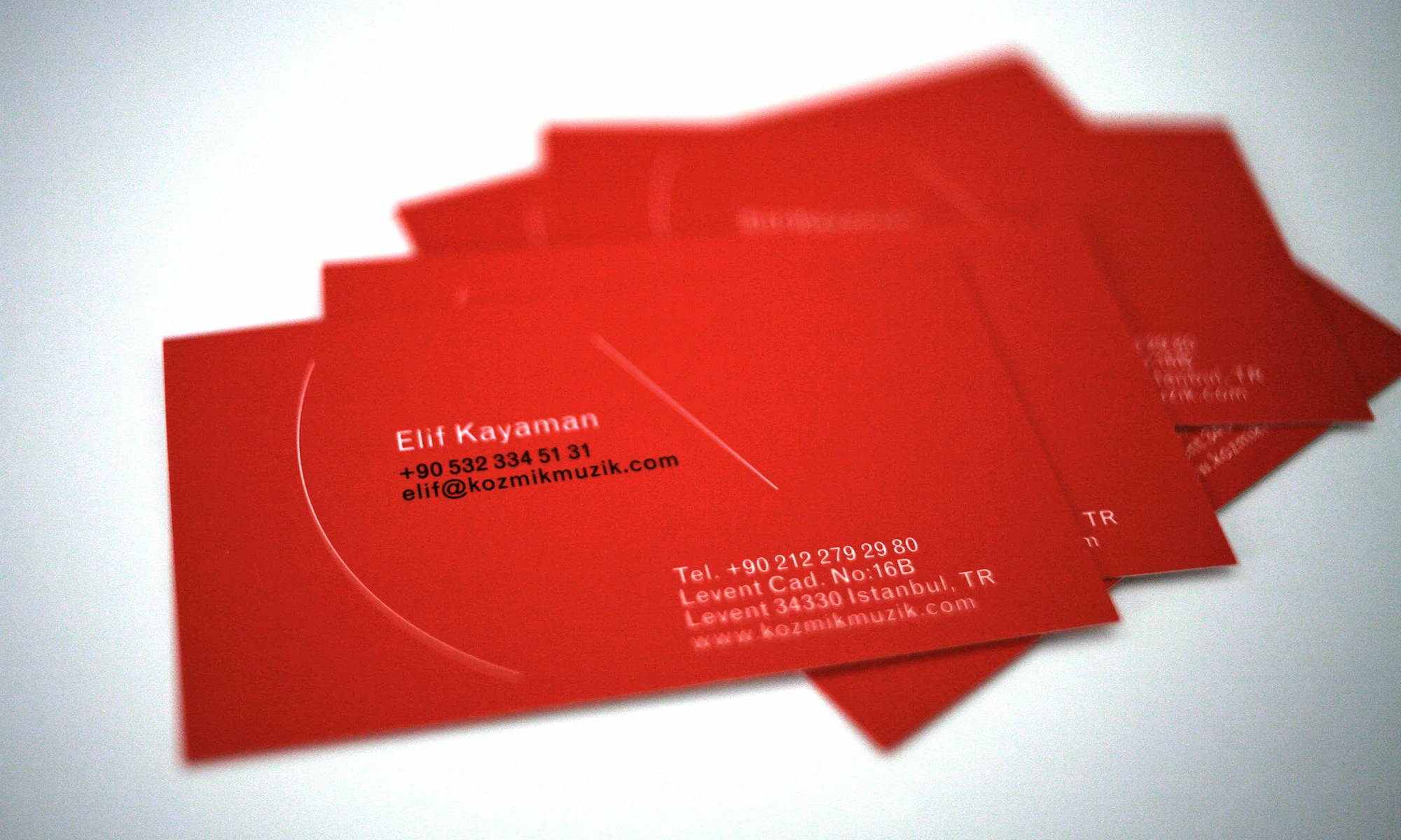 Kozmik Müzik - Visual identity and design sample by Ediz Pinar