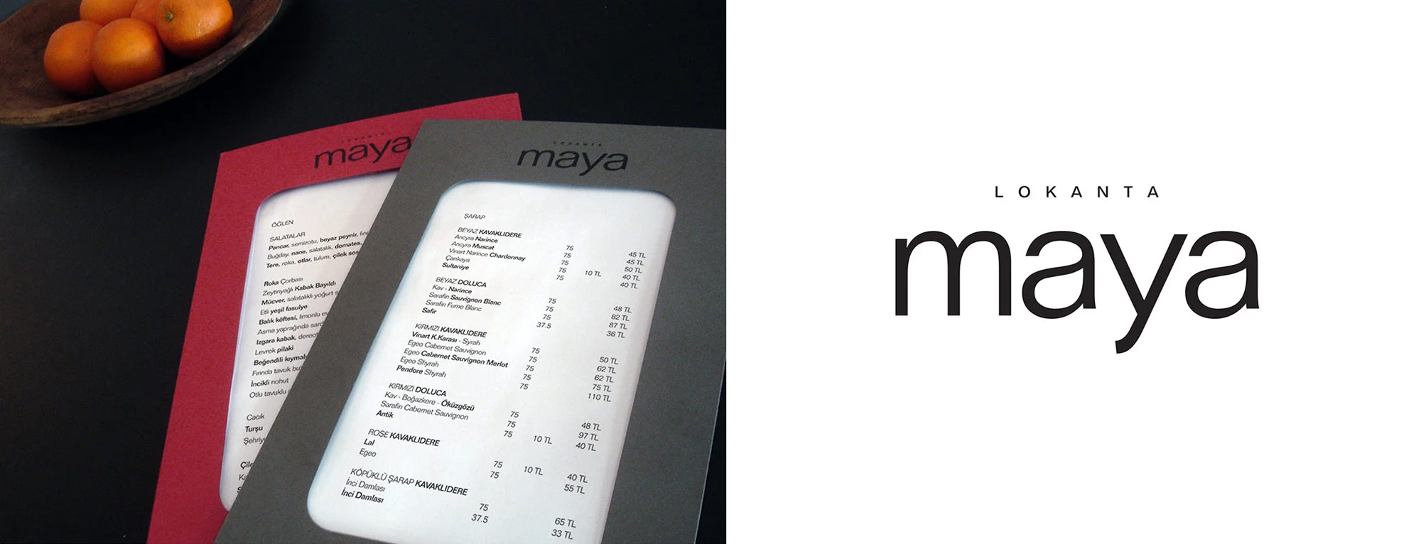Lokanta Maya - Visual identity and design sample by Ediz Pinar