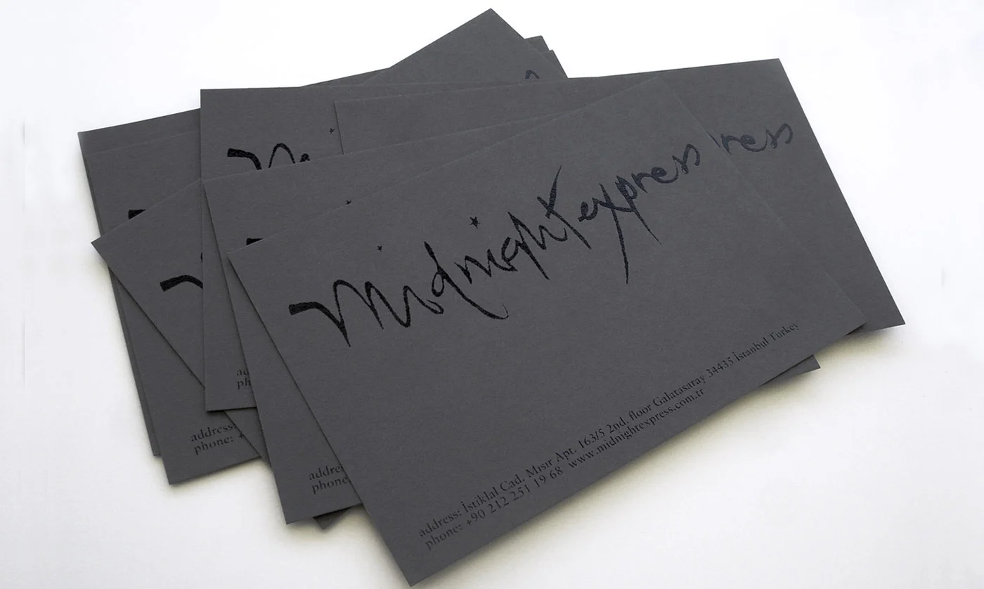 Midnight Express - Visual identity and design sample by Ediz Pinar