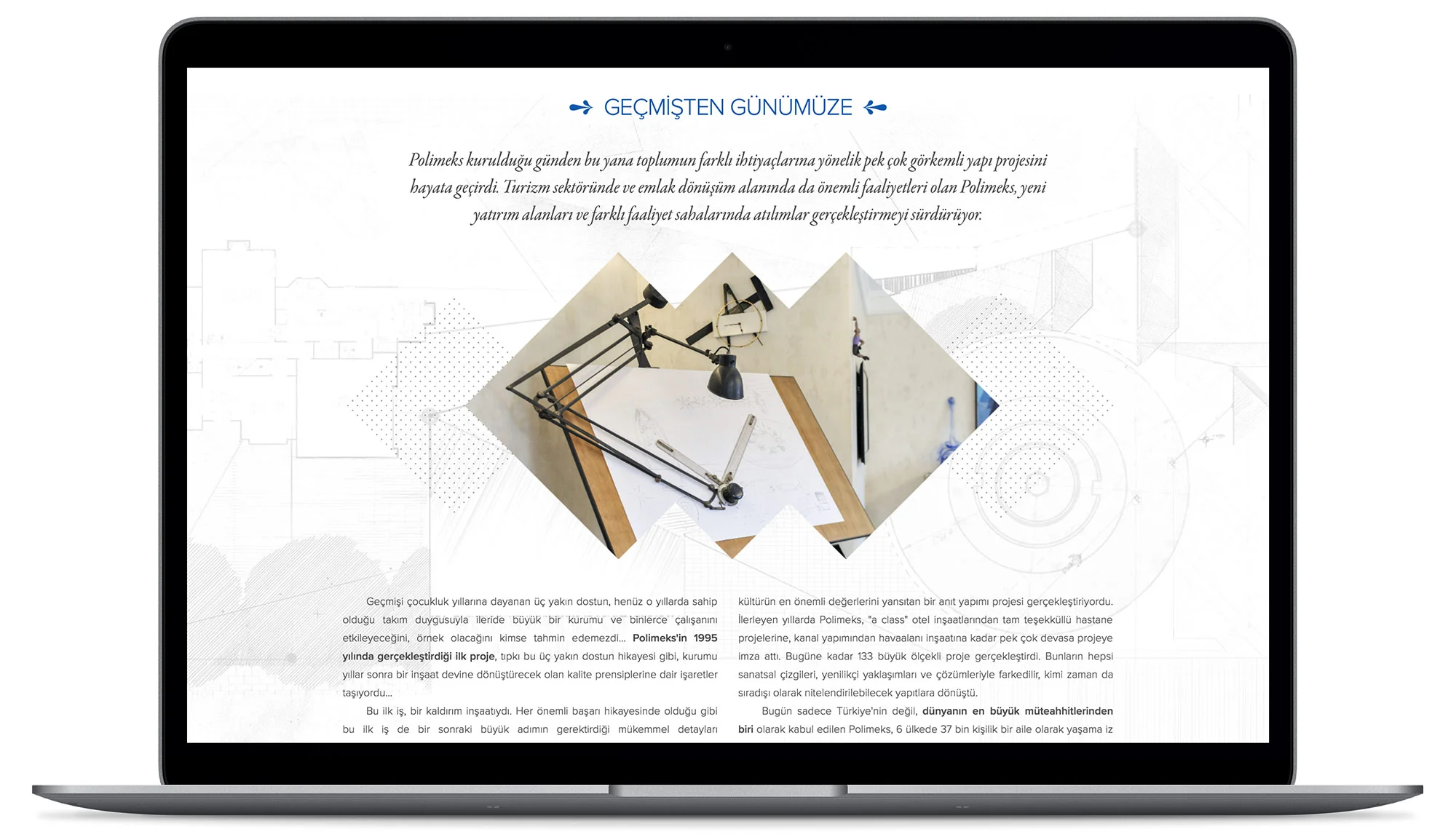 Polimeks - Visual identity and design sample by Ediz Pinar