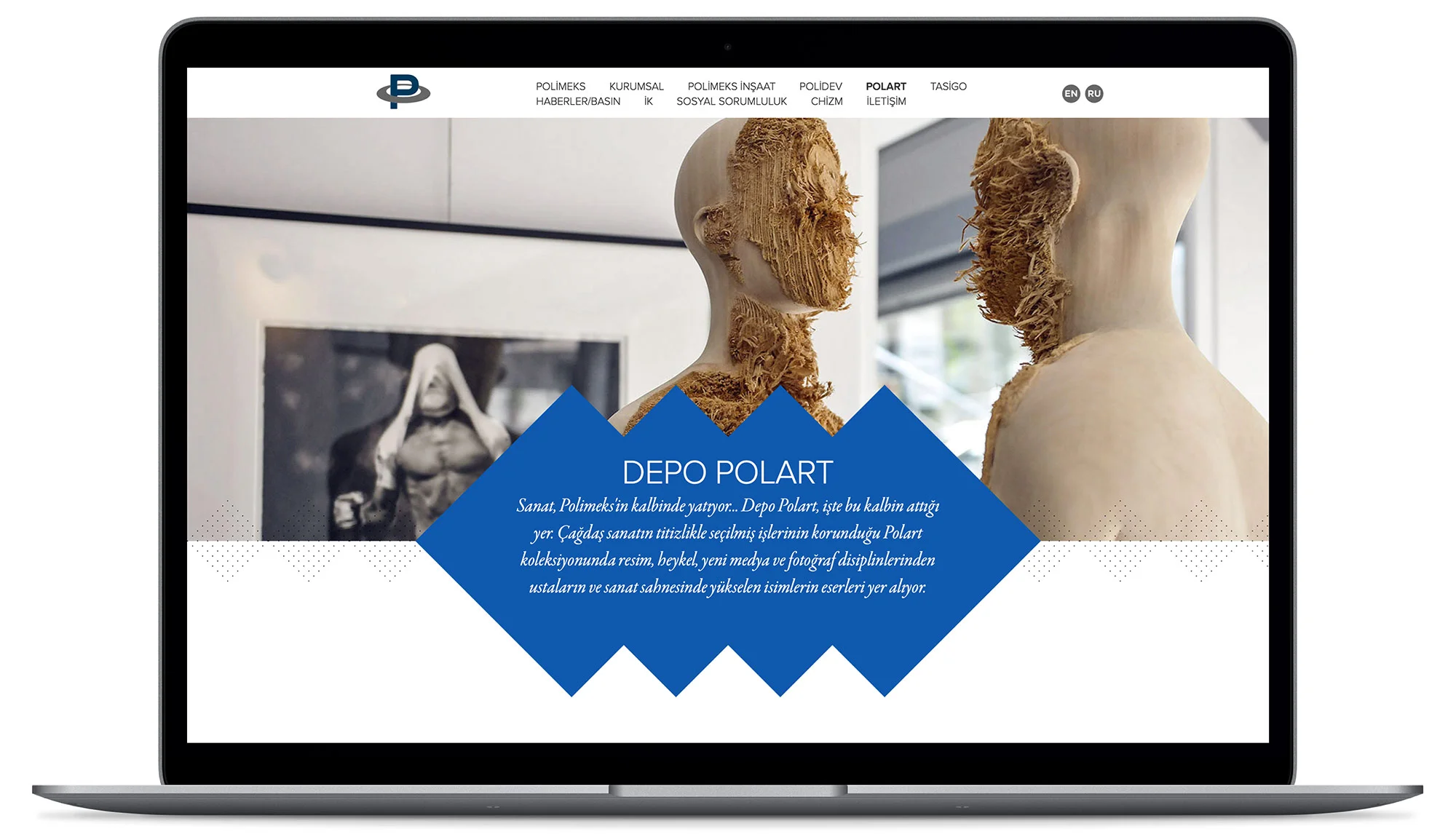 Polimeks - Visual identity and design sample by Ediz Pinar