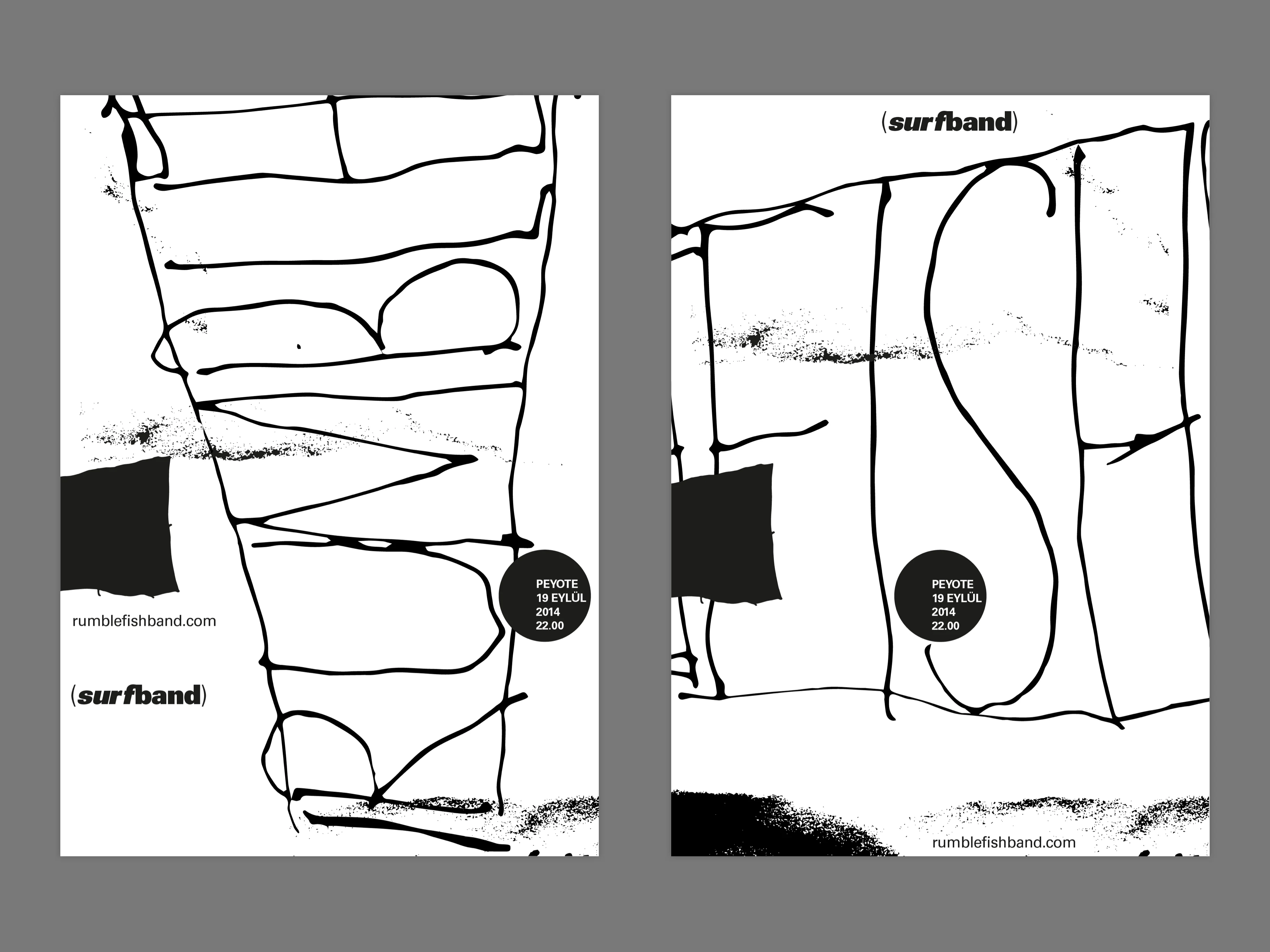 Rumblefish - Visual identity and design sample by Ediz Pinar