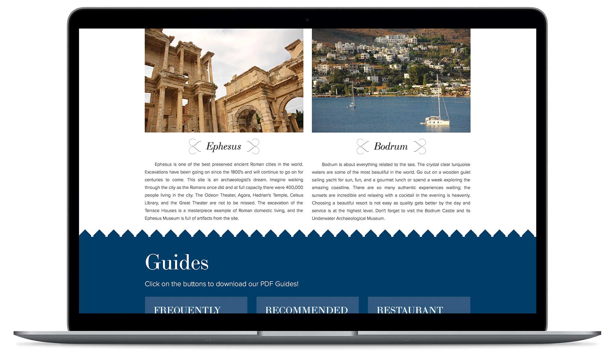 Sea Song Tours - Visual identity and design sample by Ediz Pinar