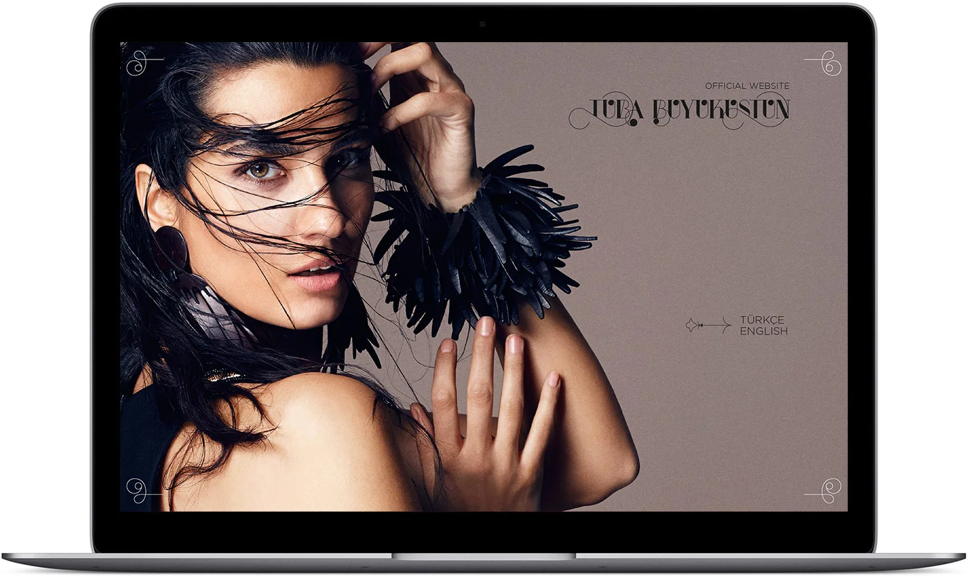 Tuba Büyüküstün - Visual identity and design sample by Ediz Pinar