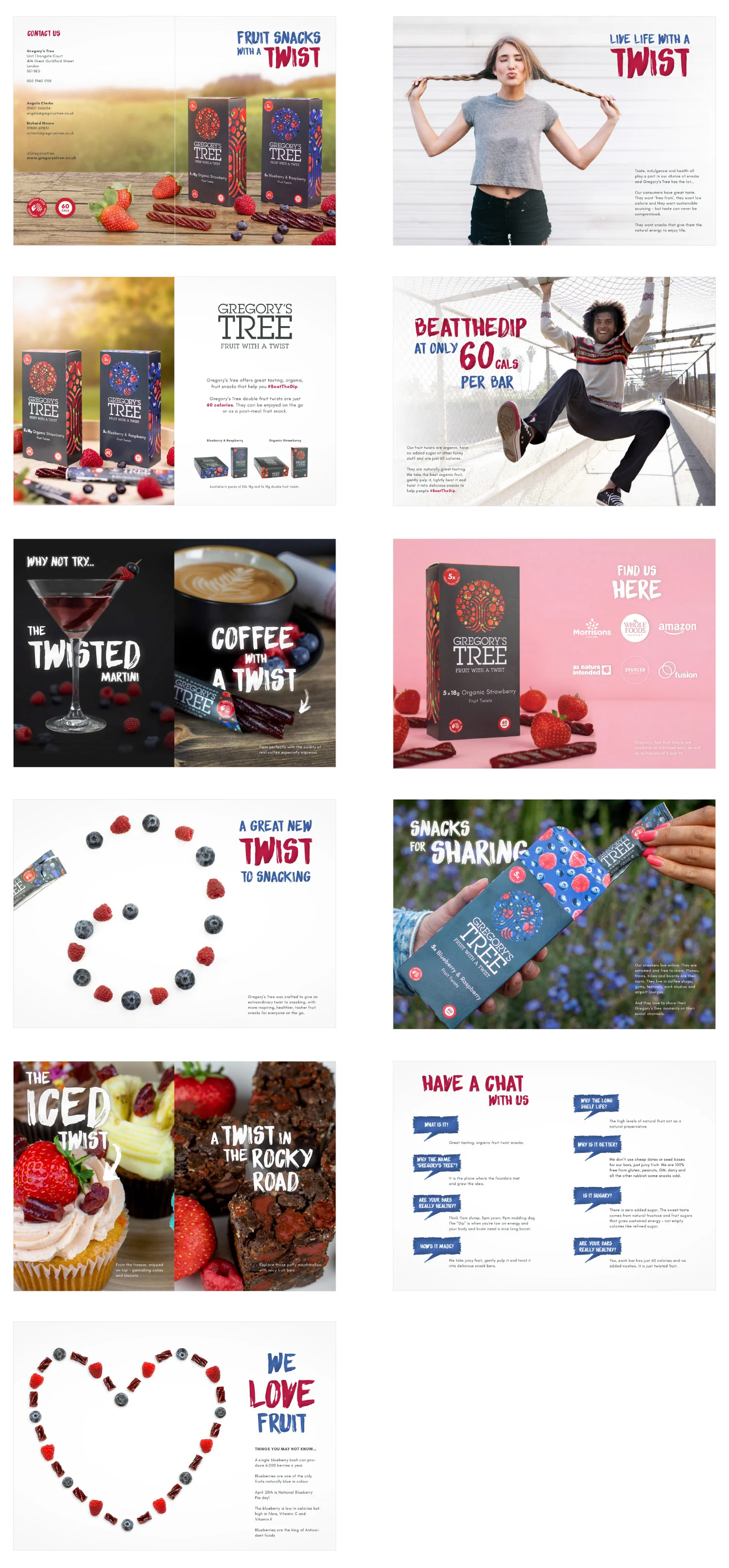 Gregory's Tree - Visual identity and design sample by Ediz Pinar