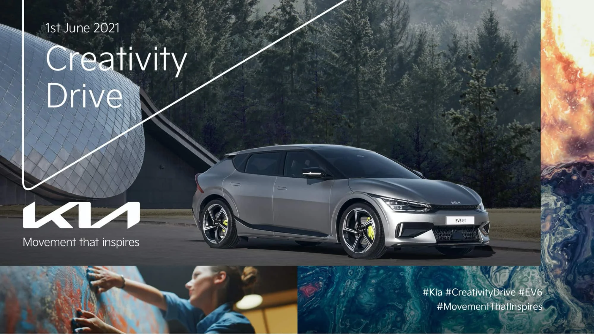 Kia Creativity Drive - Visual identity and design sample by Ediz Pinar