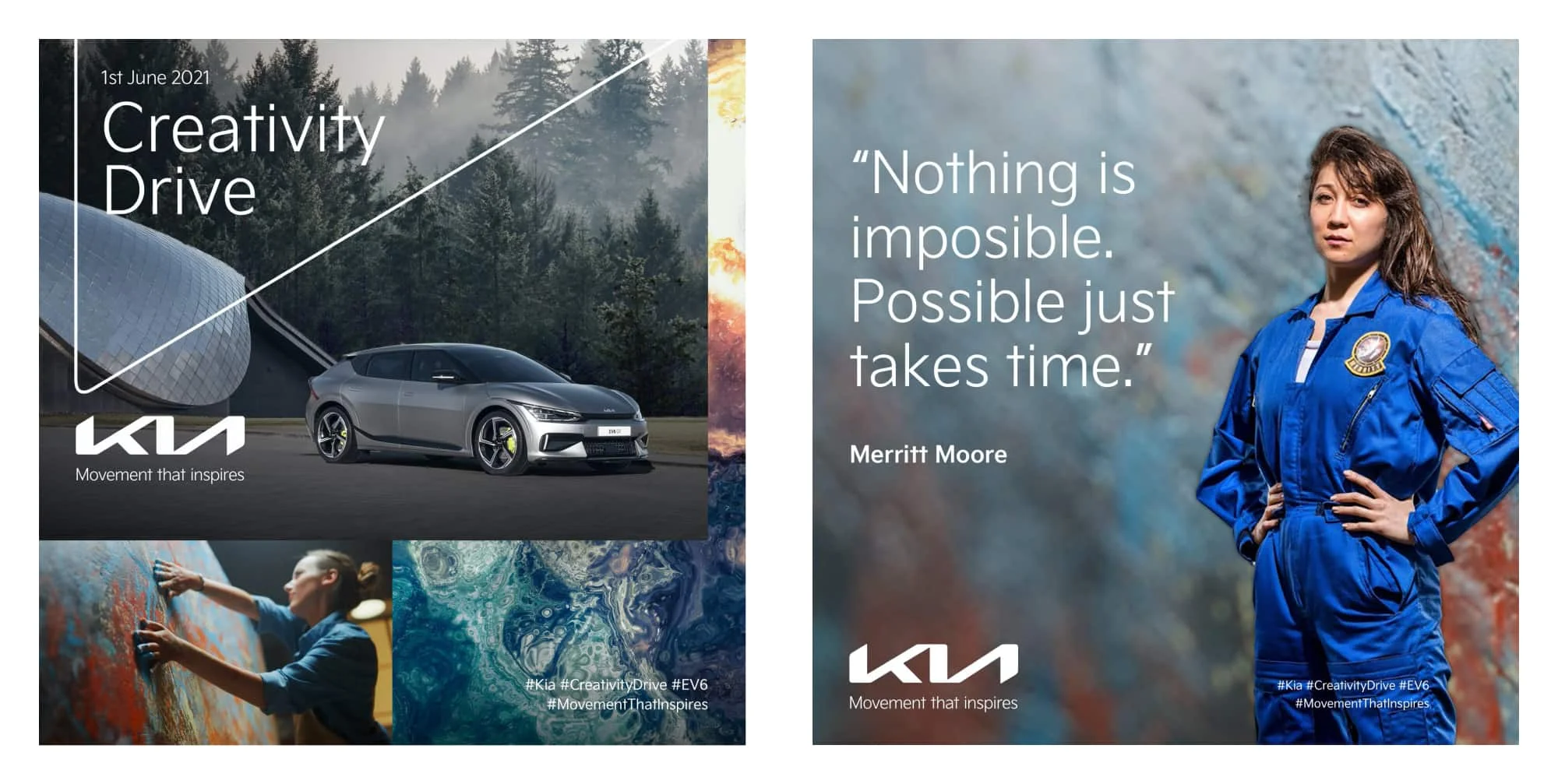 Kia Creativity Drive - Visual identity and design sample by Ediz Pinar