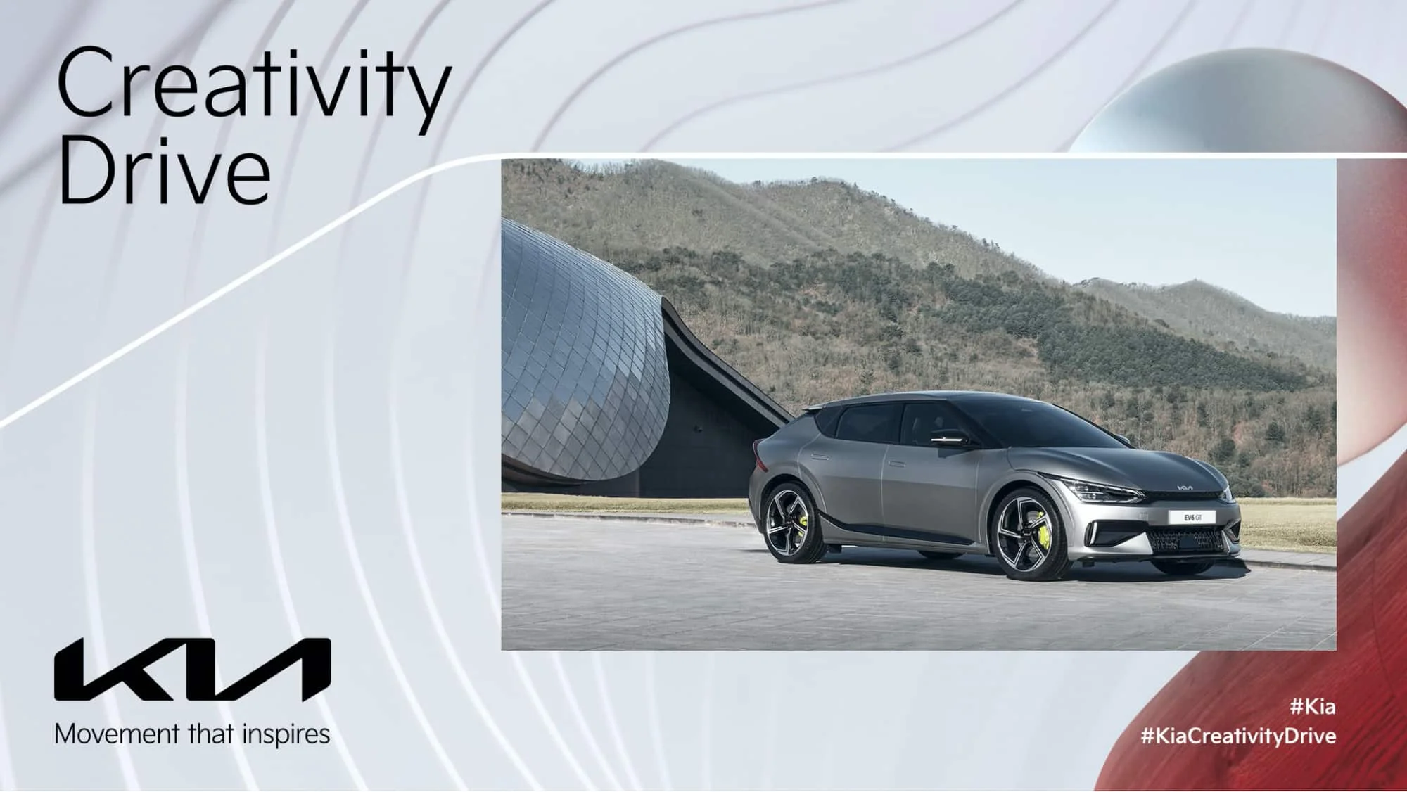 Kia Creativity Drive - Visual identity and design sample by Ediz Pinar