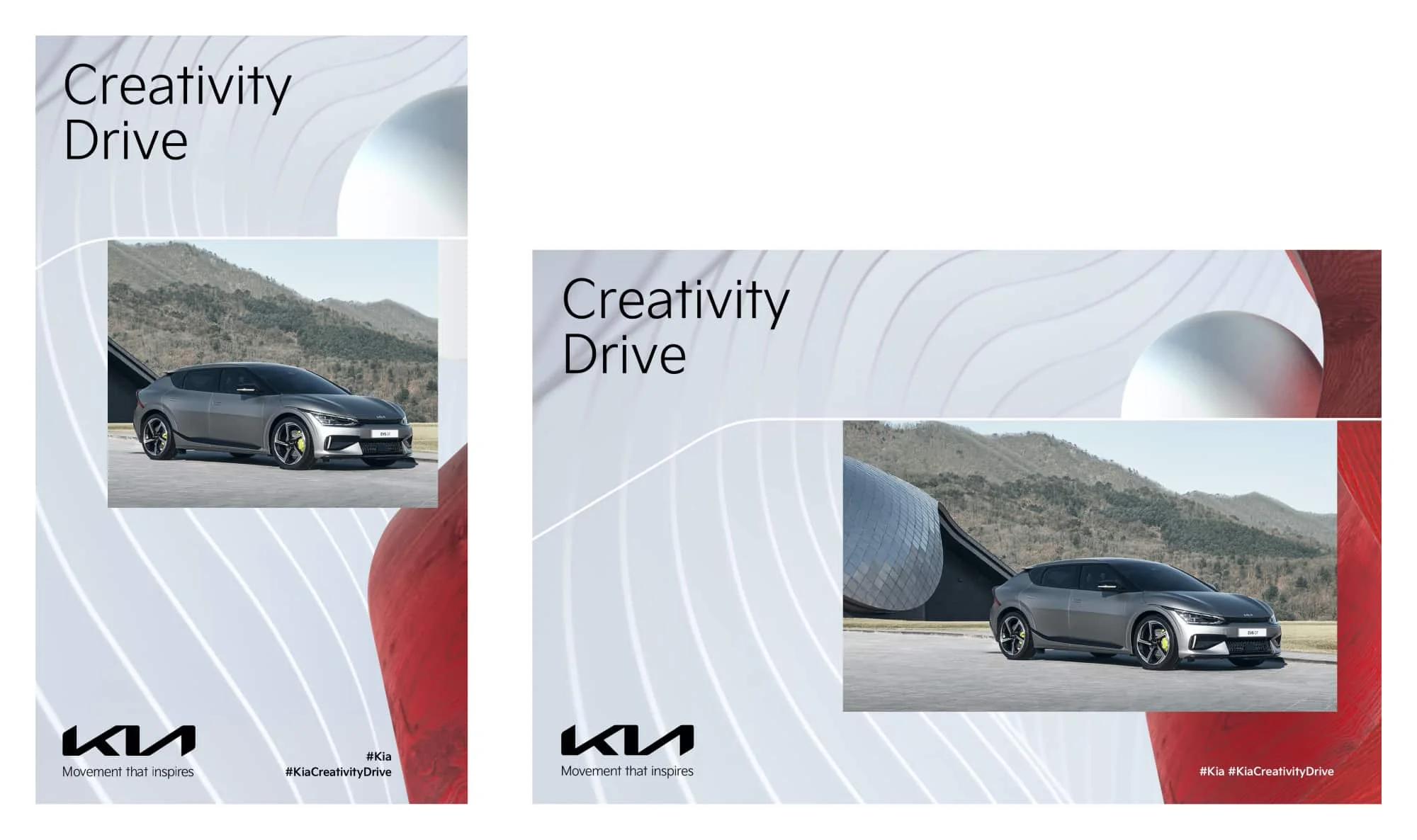 Kia Creativity Drive - Visual identity and design sample by Ediz Pinar
