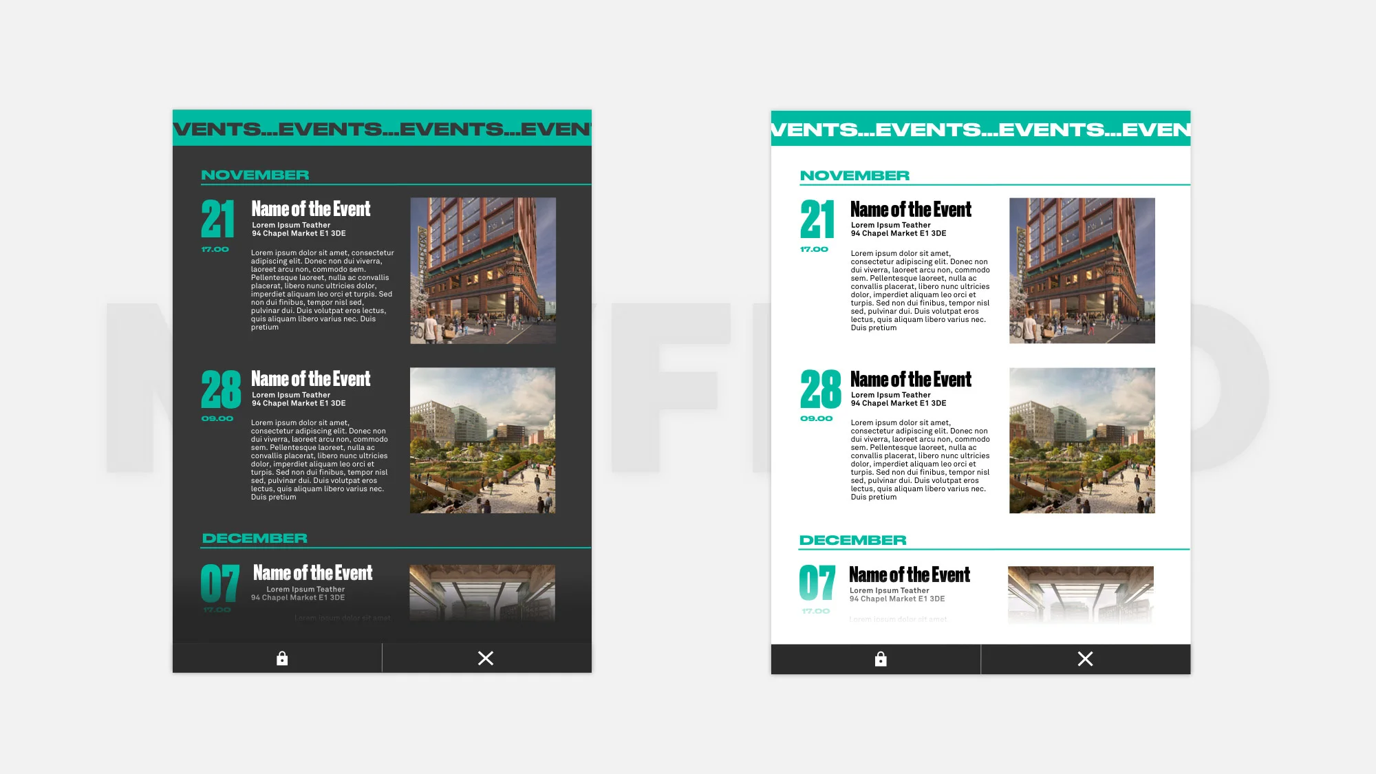 Mayfield - Visual identity and design sample by Ediz Pinar